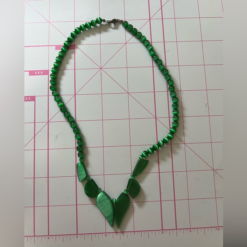 Green Stone Necklace